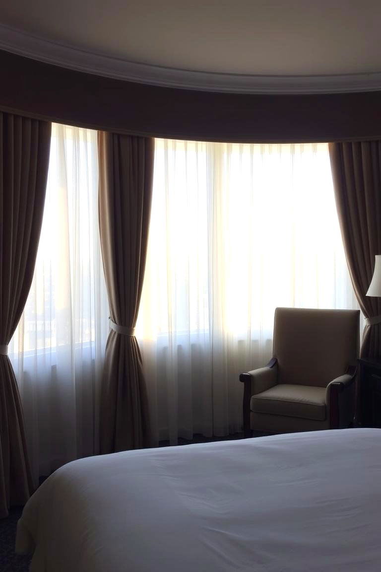 Elegant Curtains for a Polished Look - 24 guest room ideas
