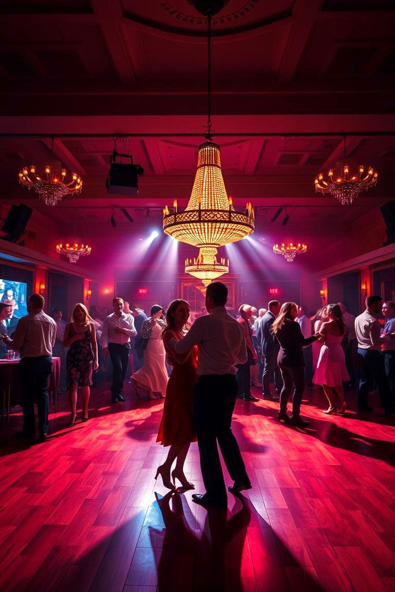 Elegant Dance Floor Moments - 24 Great Gatsby Wedding Ideas