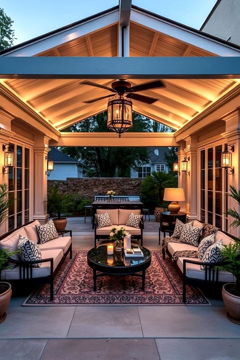 Elegant Entertaining Veranda - 24 Veranda Ideas