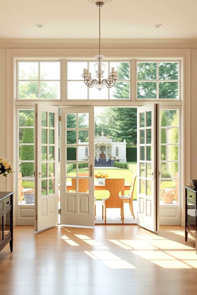 Elegant French Doors - 24 Patio Door Ideas