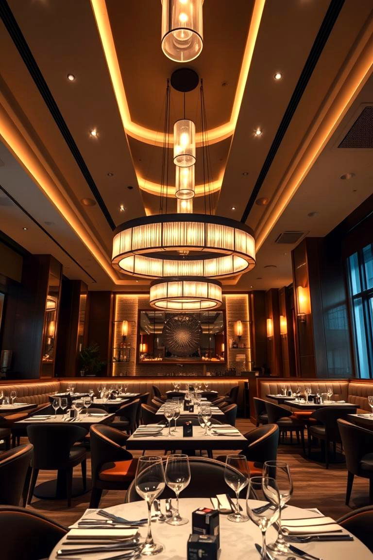 Elegant Fusion Ambiance - 24 Restaurant Interior Design Ideas