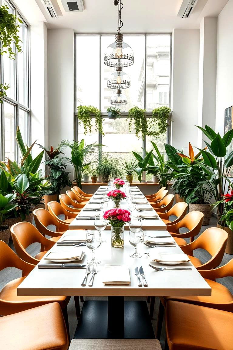 Elegant Fusion of Dining and Nature - 24 Greenhouse Dining Room Ideas