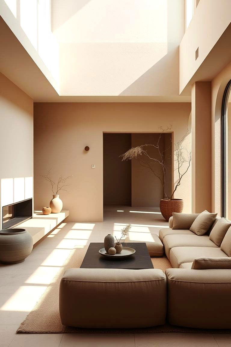 Elegant Minimalist Clay Design - 24 Home Designs Using Natural Clay Siding Colors