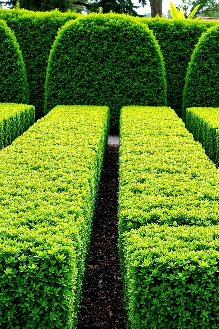 Elegant Natural Borders - 24 Front Yard Boxwood Shrubs