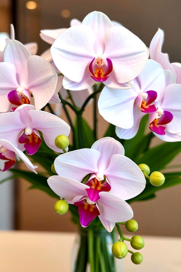Elegant Orchid Bouquet - 24 Wedding Bouquet Ideas