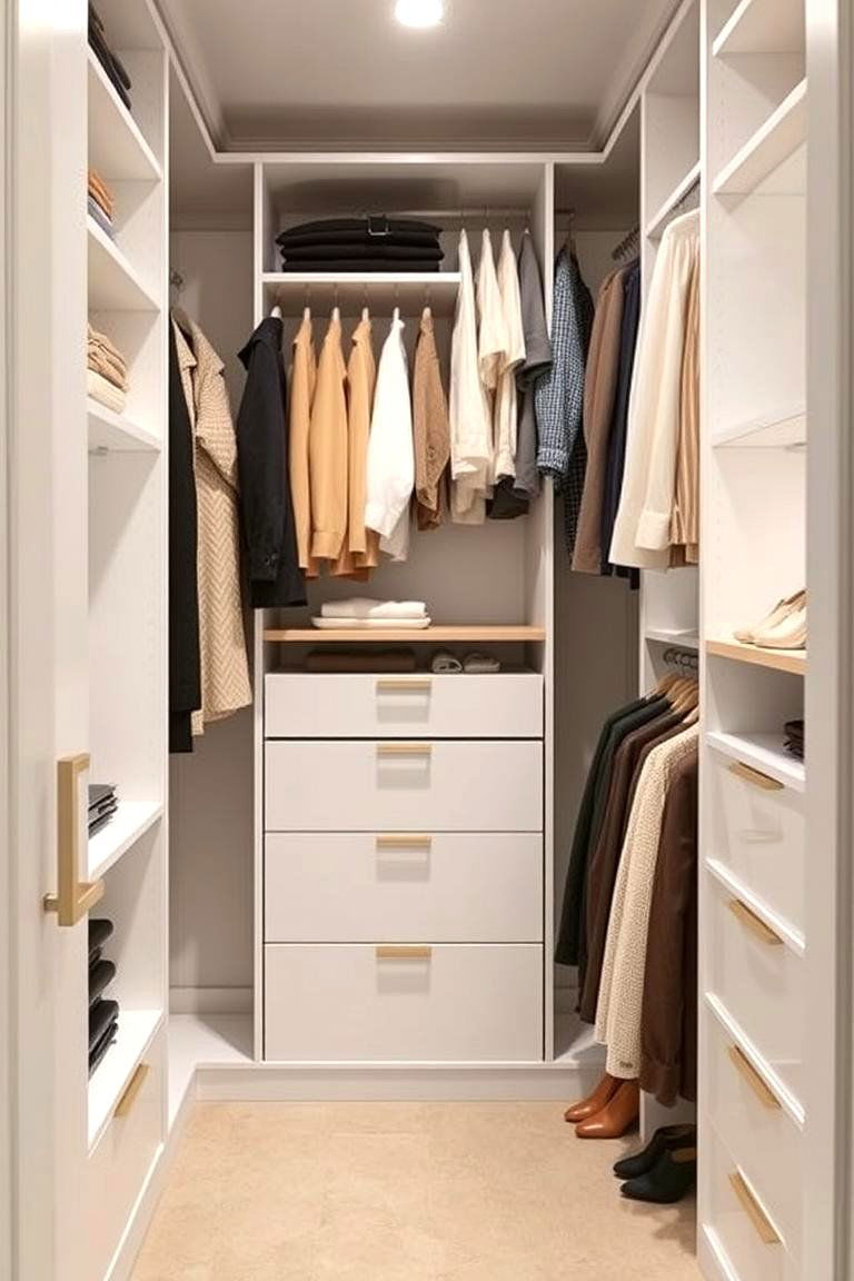 Elegant Organized Closet - 24 Clean Girl Room Ideas