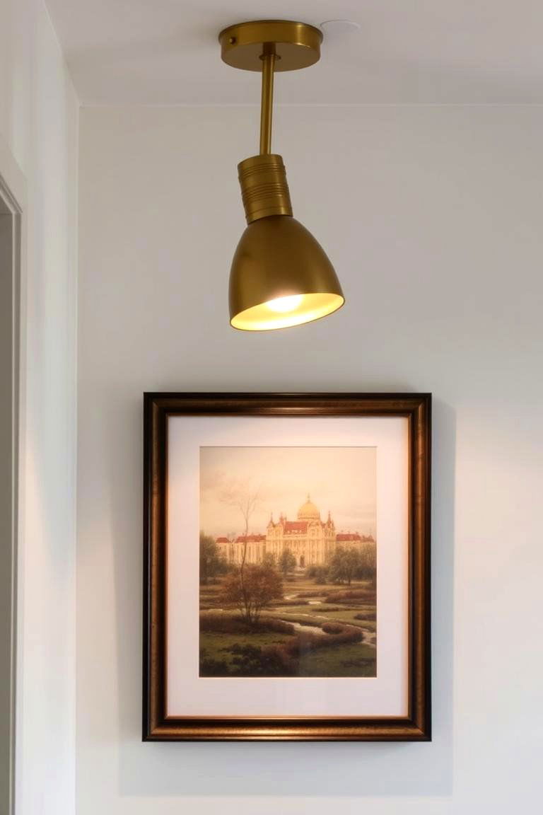 Elegant Picture Lights - 24 Hallway Lighting Ideas