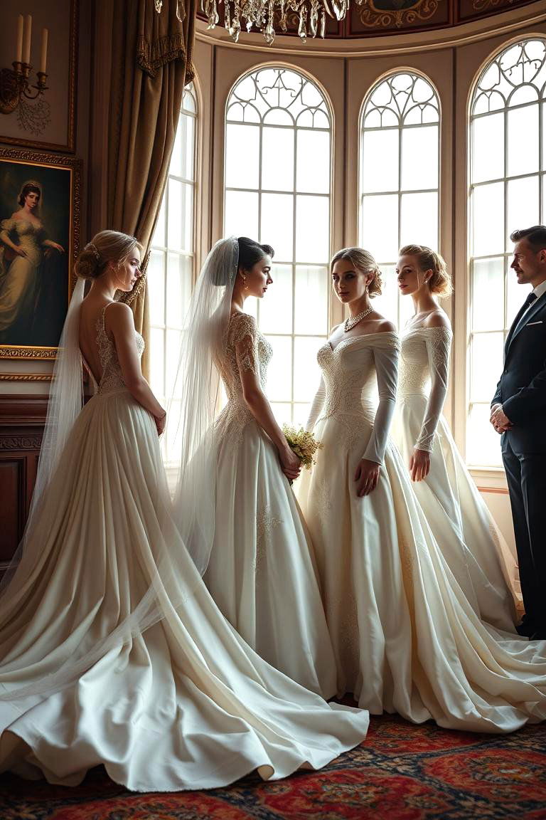 Elegant Regency Attire - 24 Bridgerton Wedding Ideas