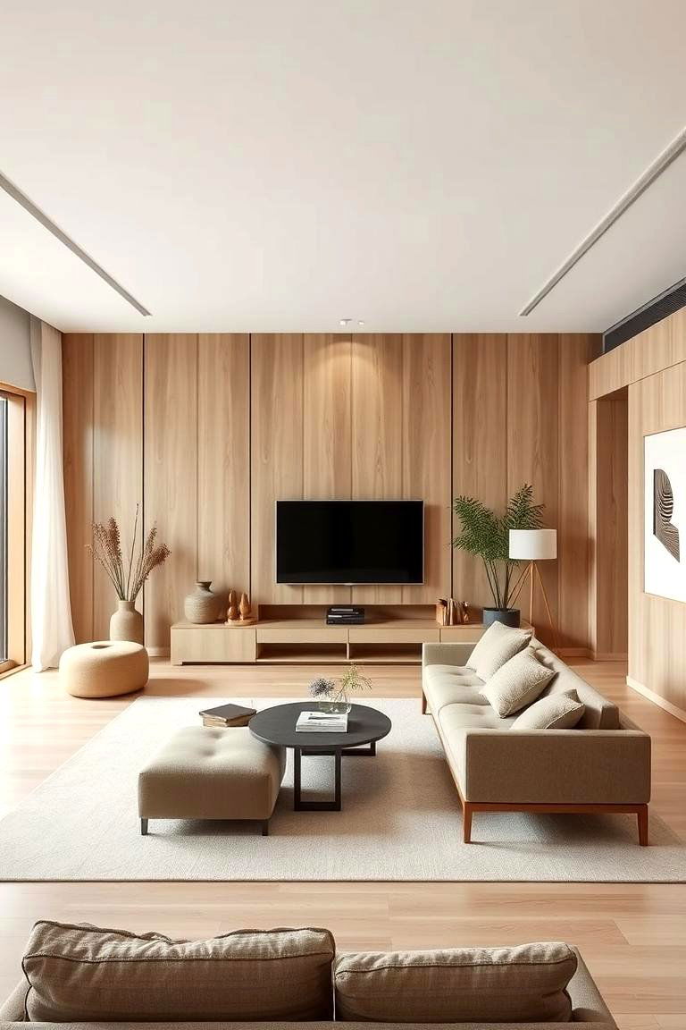 Elegant Scandinavian Korean Blend - 24 Korean Living Room Ideas