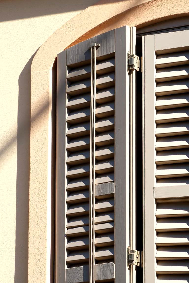 Elegant Shutter Trim Accent - 24 Exterior Window Trim Ideas