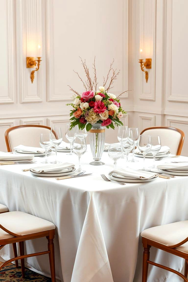 Elegant Table Settings Inspiration - 24 Birthday Decoration Ideas