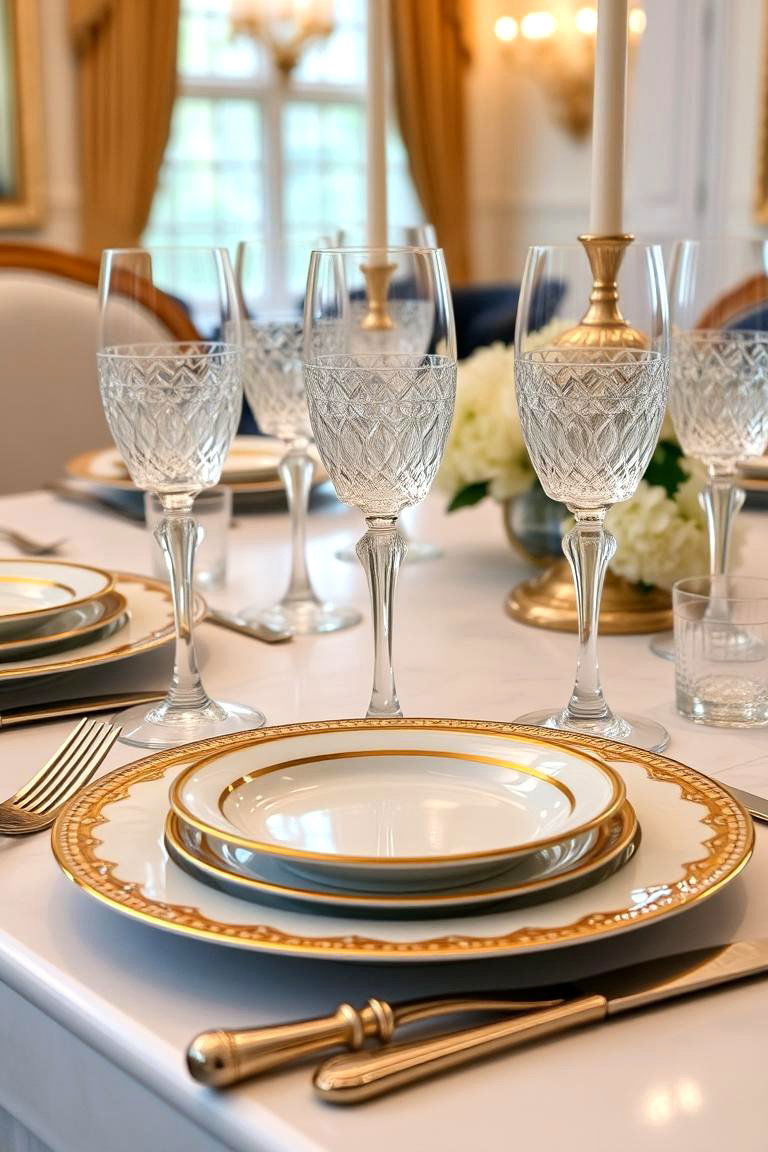 Elegant Tableware - 24 Dining Table Decor Ideas
