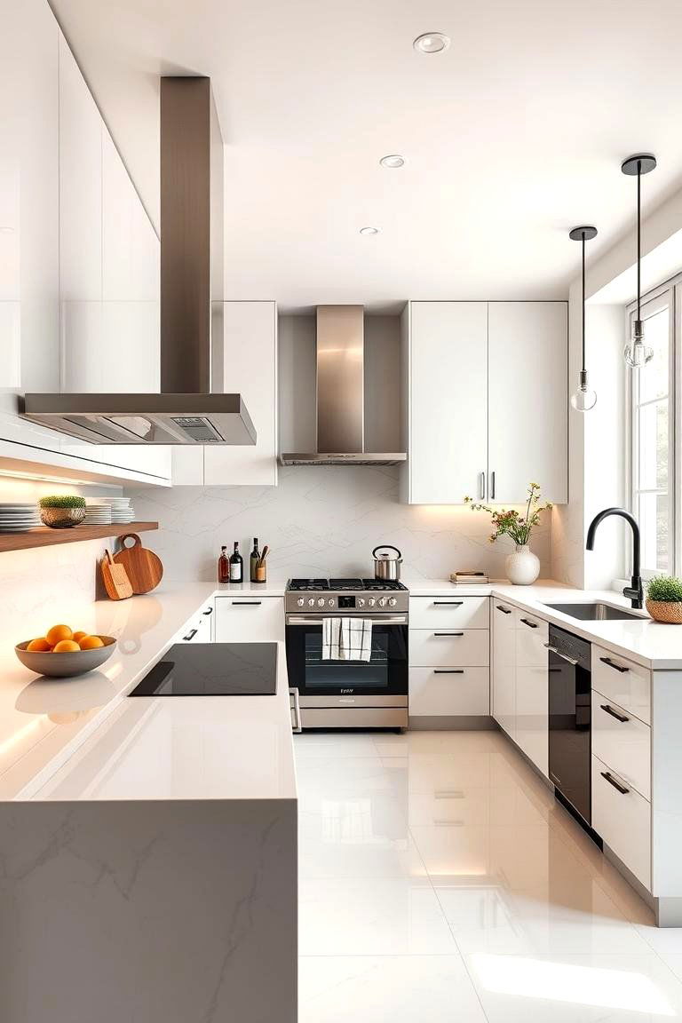 Elegant Urban Italian Kitchen - 24 Italian Kitchen Design Ideas