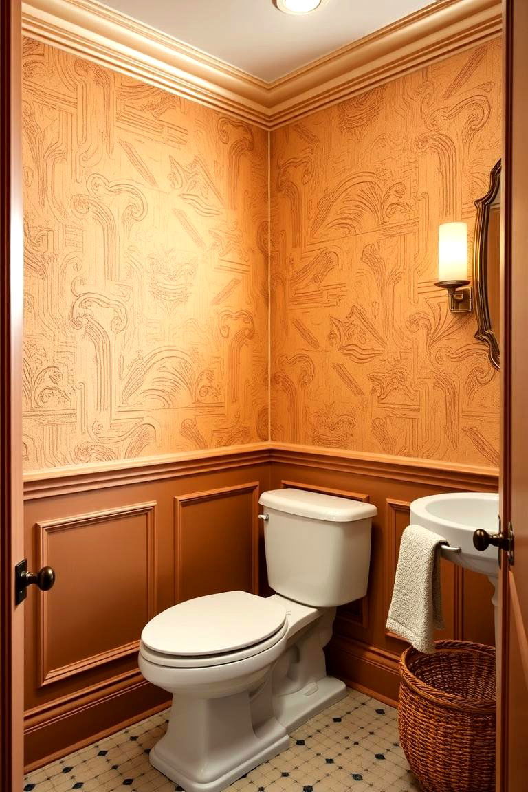 Elegant Wainscoting Walls - 24 Traditional Bathroom Ideas