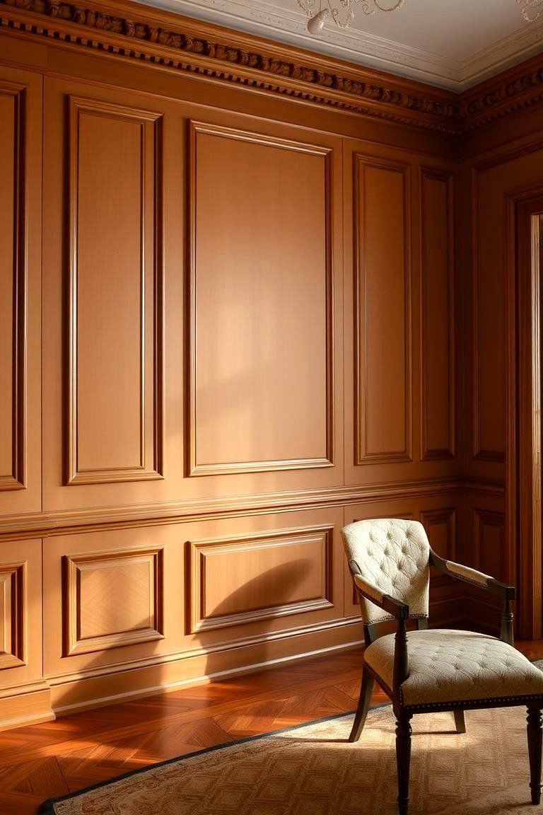 Elegant Wainscoting and Paneling - 24 Victorian Bedroom Ideas