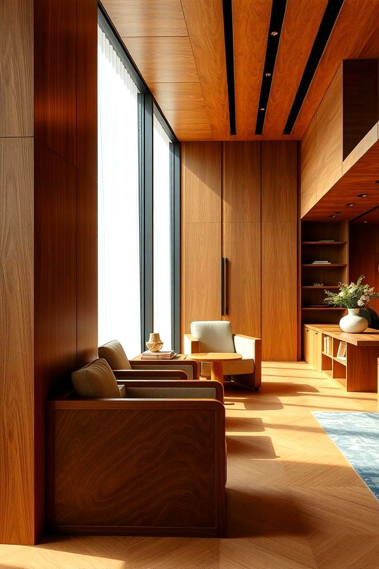 Elegant Wooden Furniture - 24 spanish interior design ideas