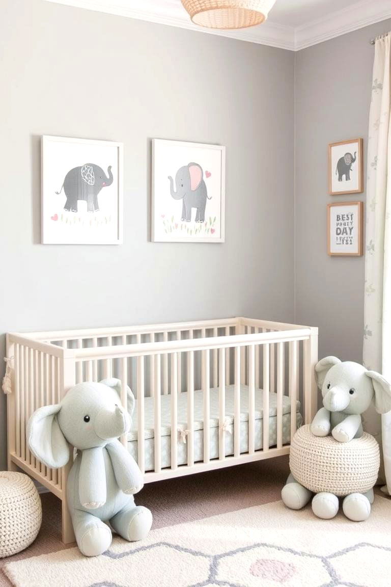 Elephant Themed Nursery - 24 Baby Boy Nursery Ideas