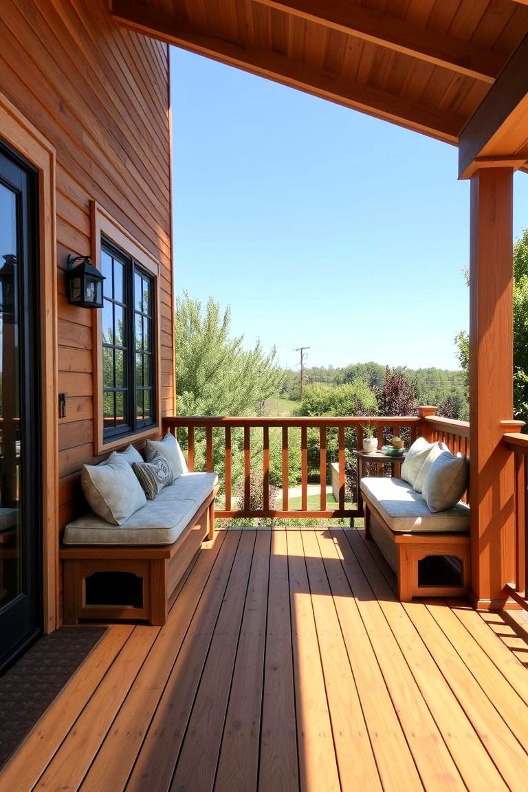 Elevated Deck Seating - 24 Garden Seating Ideas