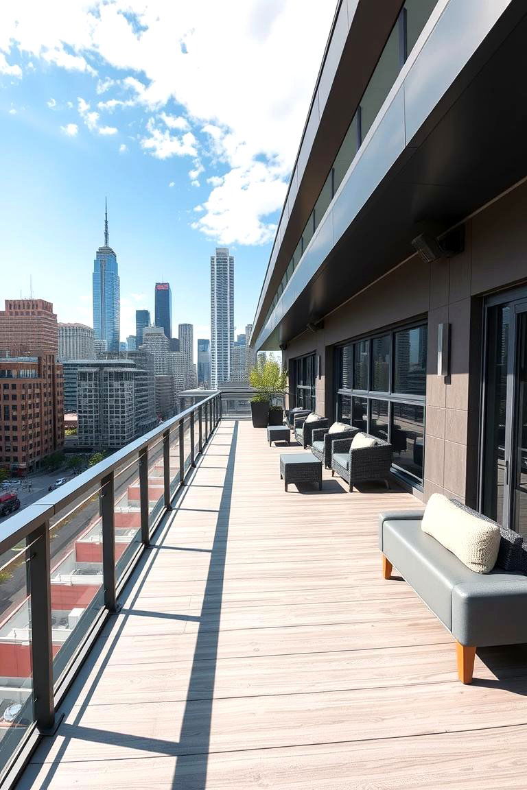 Elevated Urban Retreat Deck - 24 Large Deck Ideas
