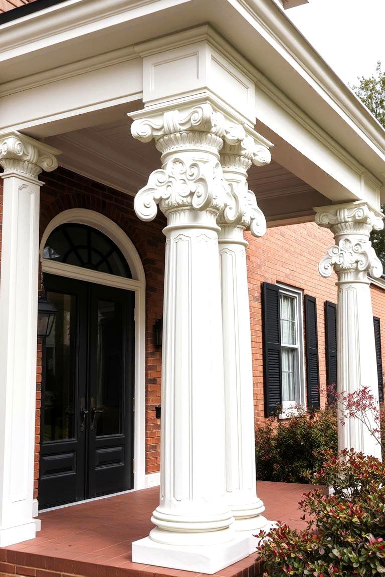 Embellished Columns - 24 Victorian Porch Ideas