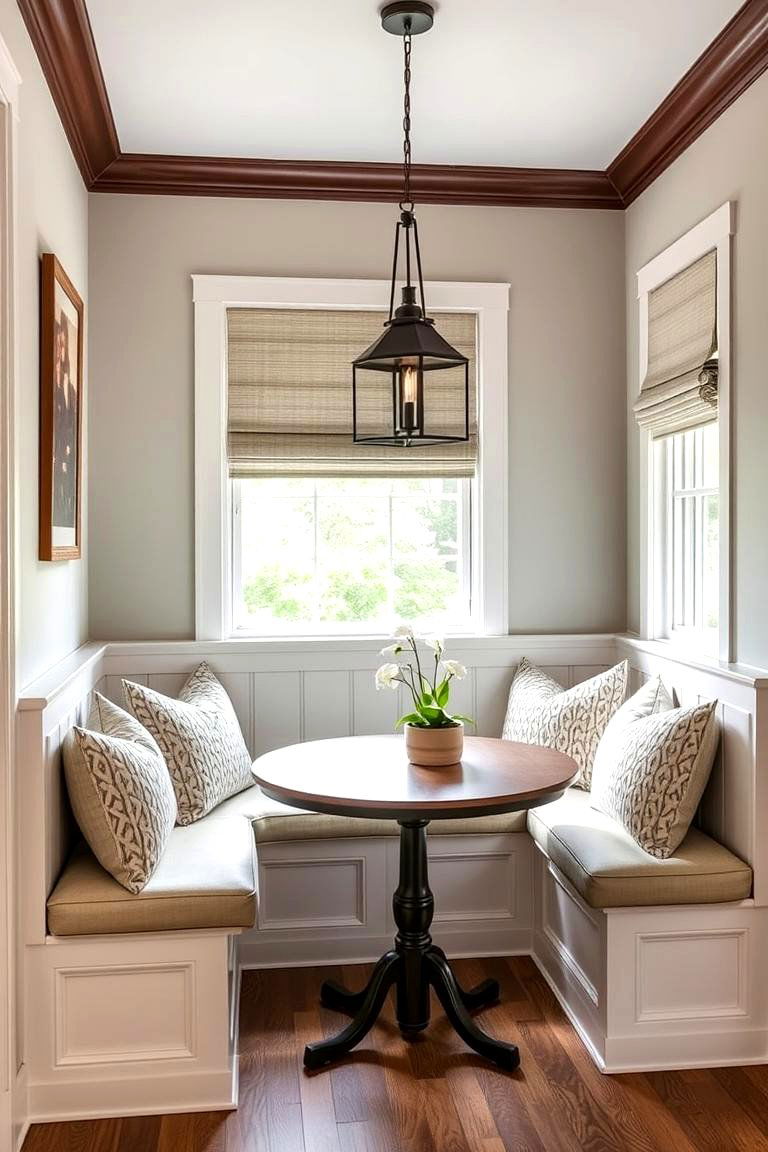 Embrace Banquette Seating - 24 Small Dining Room Ideas