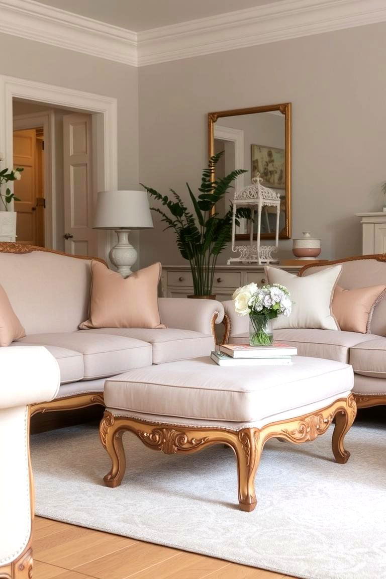 Embrace French Provincial Style - 24 French Country Living Room Ideas