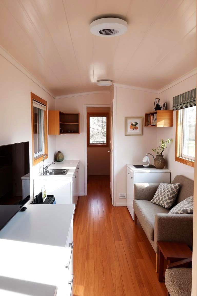 Embrace Minimalism and Declutter Regularly - 24 One Room Cabin Interior Design Ideas