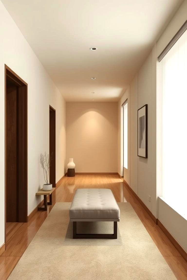 Embrace Minimalism for a Sleek Look - 24 Hallway Ideas