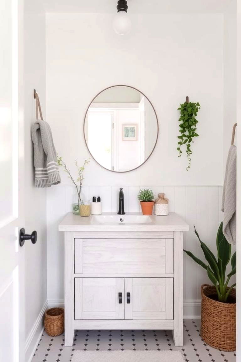 Embrace Minimalism with a Scandinavian Inspired Design - 24 Half Bathroom Ideas