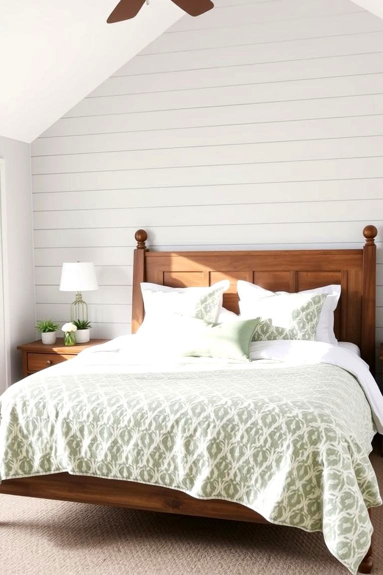 Embrace Modern Farmhouse Style - 24 Sage Green and Grey Bedroom Ideas