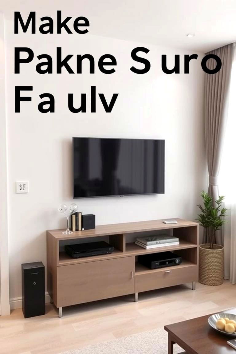 Embrace Wall Mounted Wonders - 24 Small Living Room Ideas