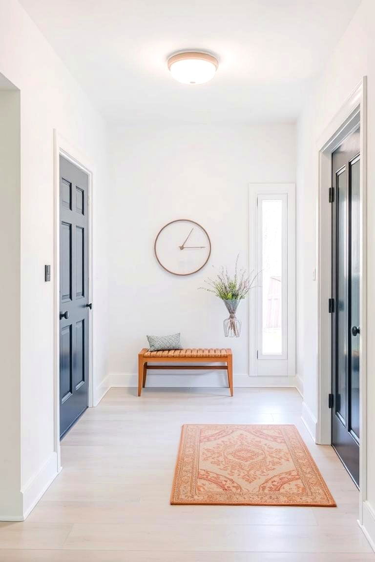 Embrace a Minimalist Look - 24 Foyer Decor Ideas