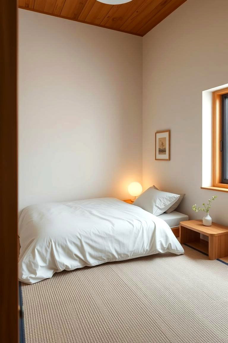 Embrace the Power of De cluttered Space - 24 Japanese Bedroom Design Ideas
