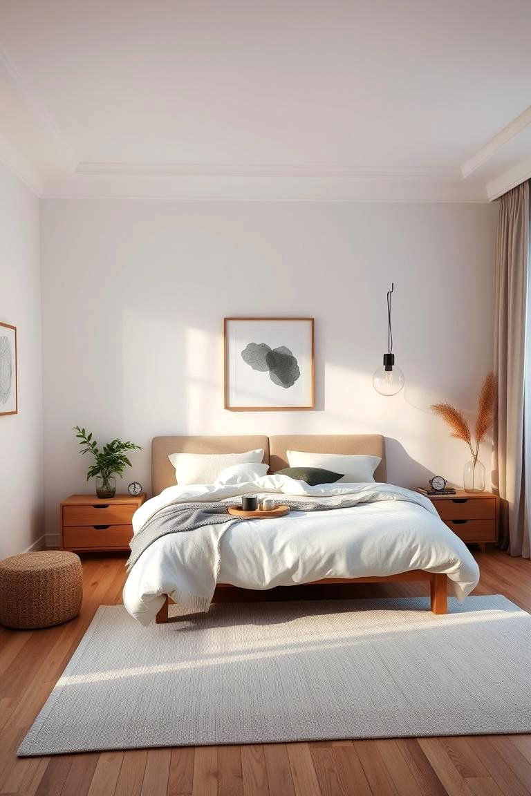 Embrace the Process of Letting Go - 24 Minimalist Bedroom Ideas