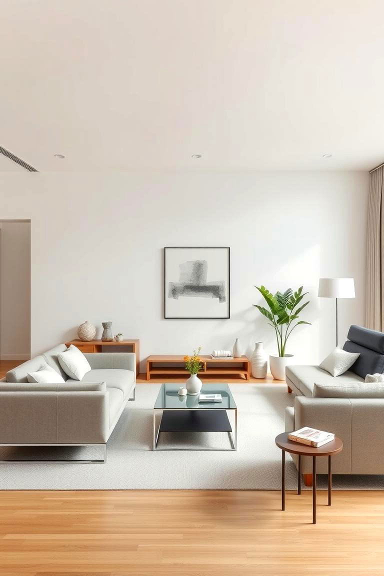 Embracing Minimalism for Clarity - 24 Open Floor Plan Ideas
