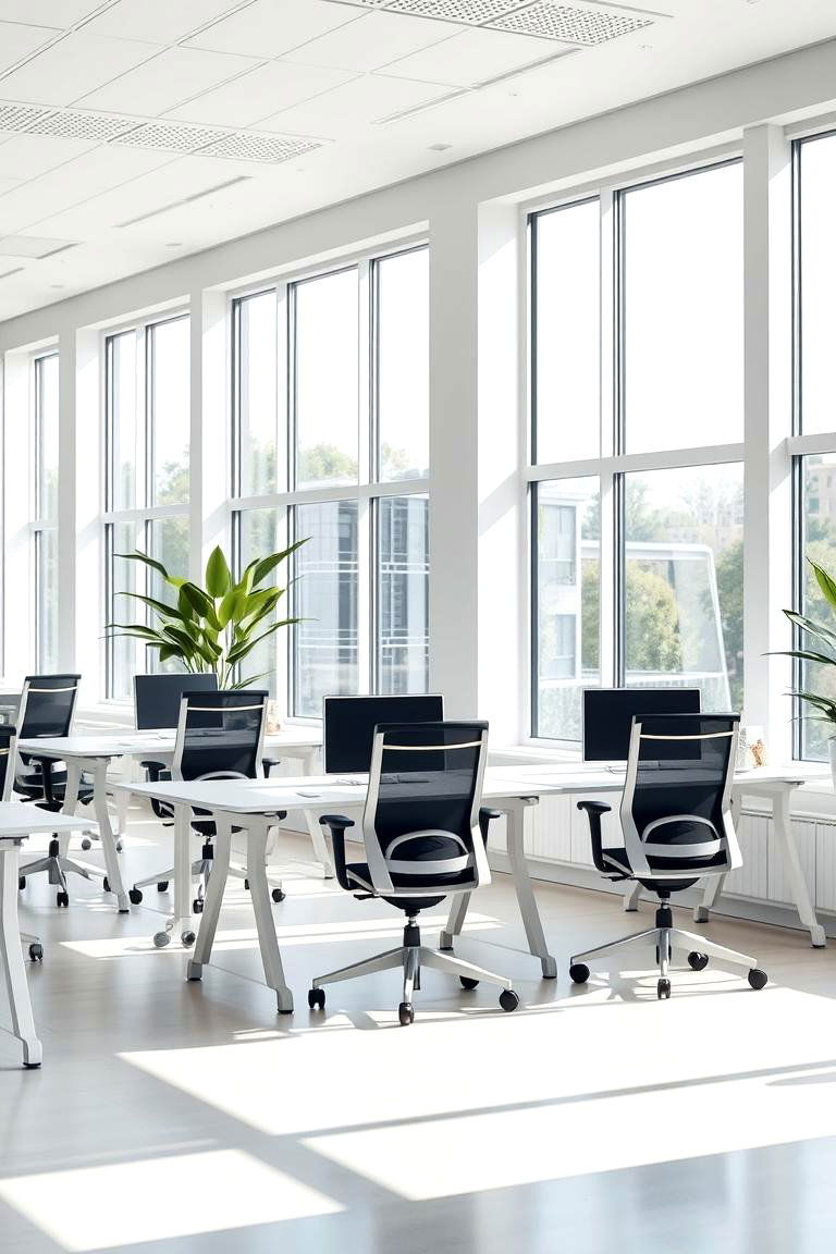 Embracing Natural Light - 24 Office Interior Design Ideas