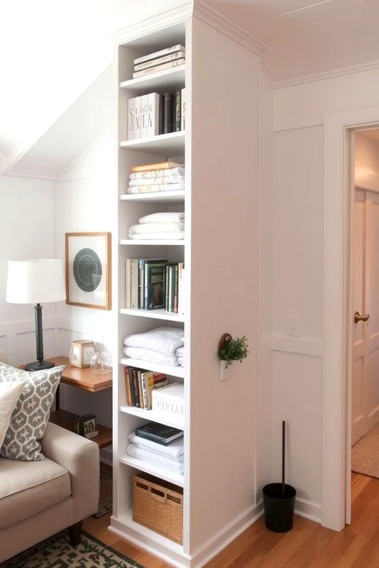 Embracing Vertical Storage Units - 24 Tiny House Storage Ideas