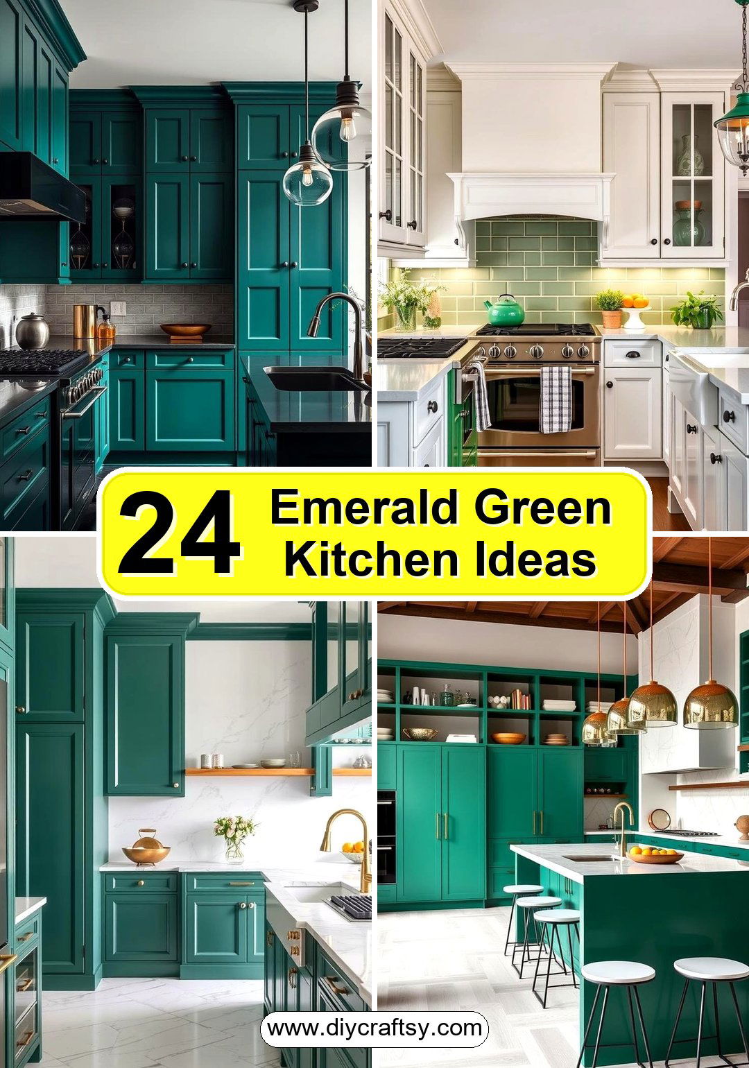 Emerald Green Kitchen Ideas