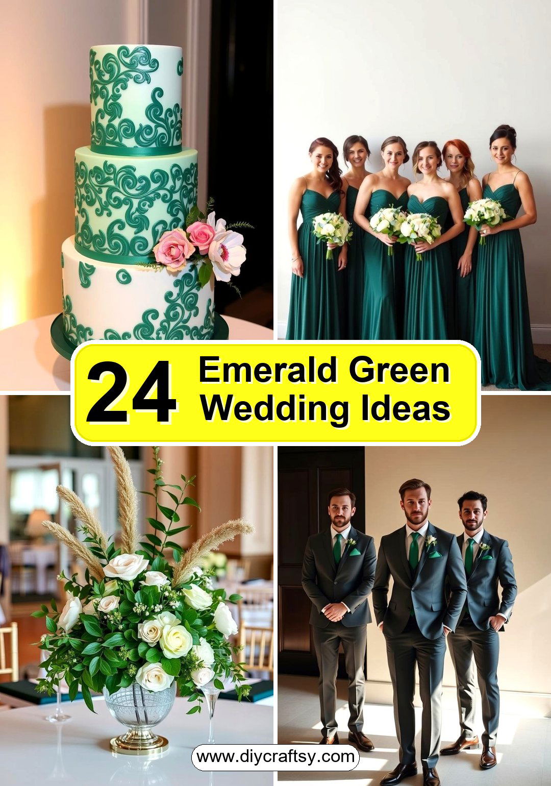 Emerald Green Wedding Ideas