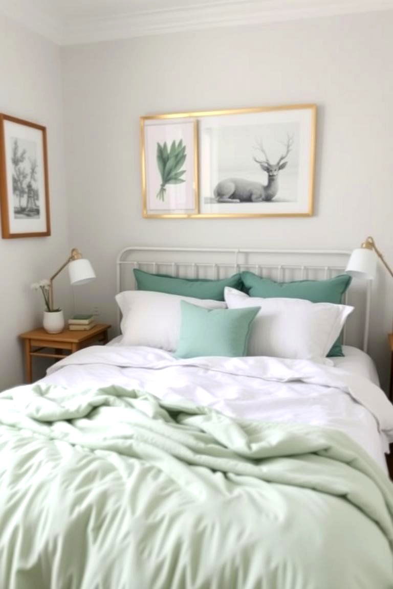 Emerald Green for Smaller Bedrooms - 24 Emerald Green Bedroom Ideas