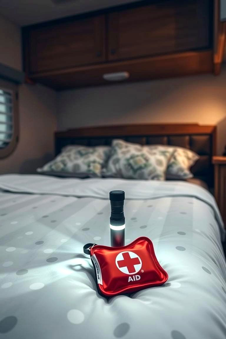 Emergency Preparedness within Reach - 24 Rv Bedroom Ideas