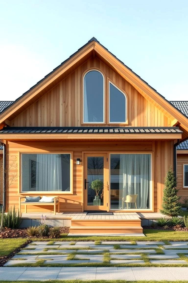 Emphasis on Functionality and Practicality - 24 Scandinavian House Exterior Ideas