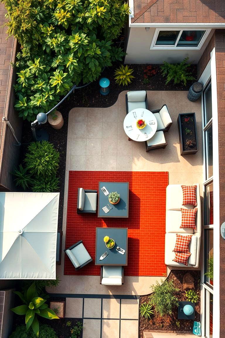 Emphasis on Horizontal Lines - 24 Mid-century Modern Landscaping Ideas