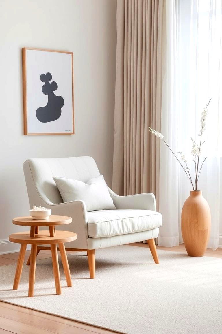 Emphasize Empty Space Ma - 24 Japandi Living Room Ideas