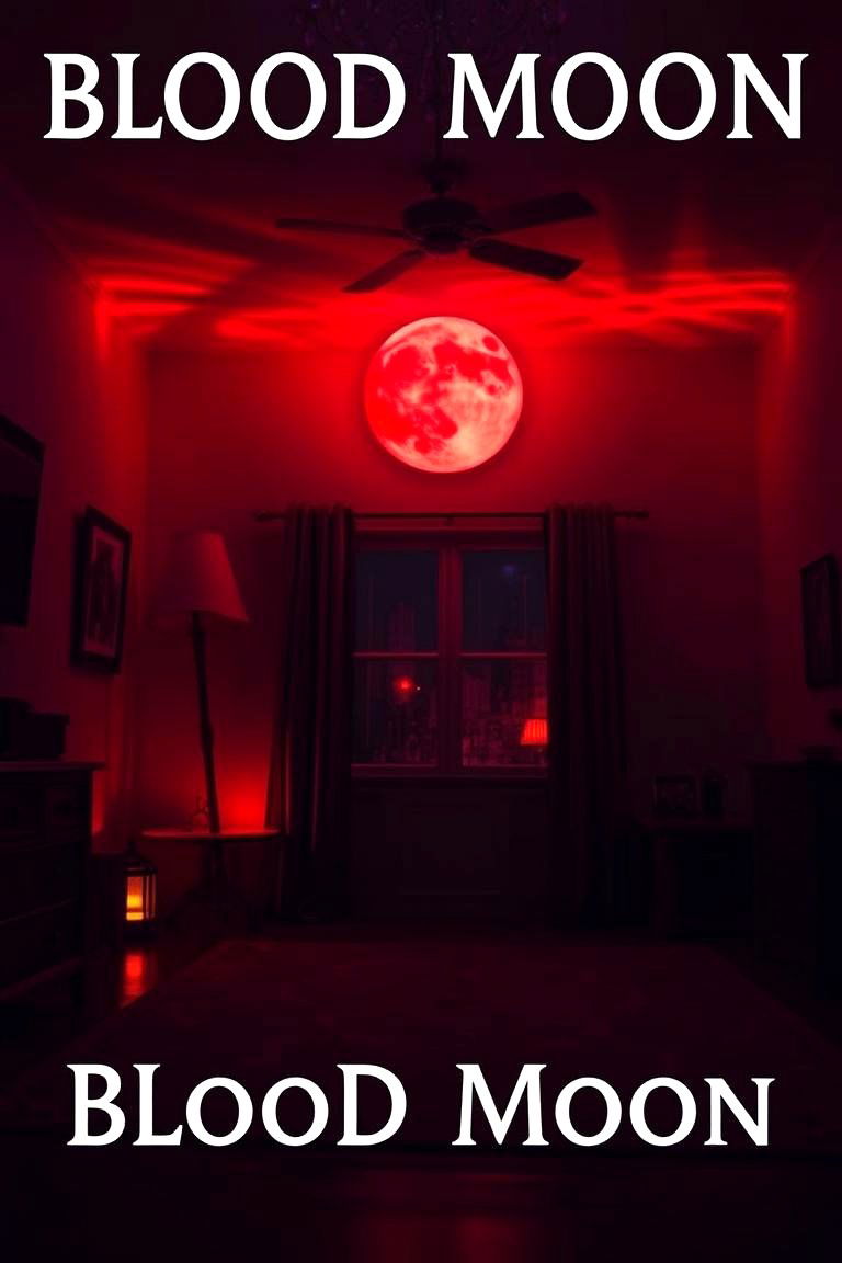 Enchanted Blood Moon Lighting - 24 Vampire Bedroom Ideas