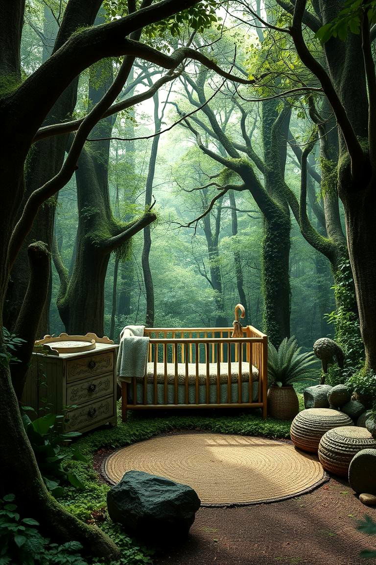 Enchanted Forest Nursery - 24 Nature Themed Nursery Ideas