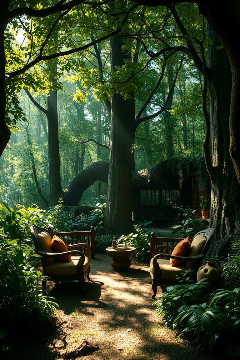 Enchanted Forest Reading Retreat - 24 Outdoor Reading Nook Ideas