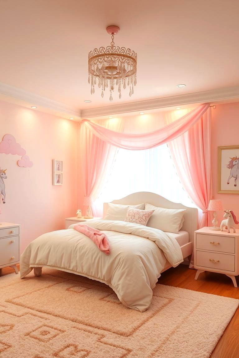 Enchanted Pastel Dreams - 24 Unicorn Bedroom Ideas