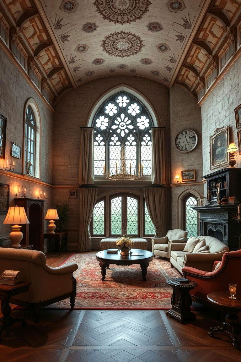 Enchanting Castle Ambiance - 24 Castle Living Room Ideas