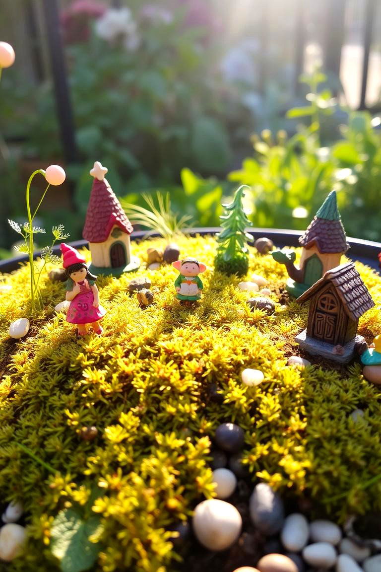 Enchanting Fairy Garden Centerpiece - 24 Garden Centerpiece Ideas